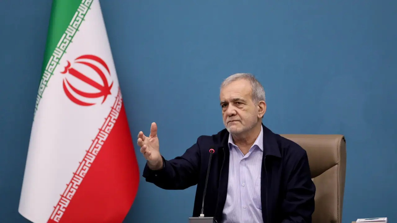 Presidente iraniano diz ser hora de encerrar a guerra contra os EUA: ‘Estamos em vantagem’   Leia mais em: https://veja.abril.com.br/mundo/presidente-iraniano-diz-ser-hora-de-encerrar-a-guerra-contra-os-eua-estamos-em-vantagem/